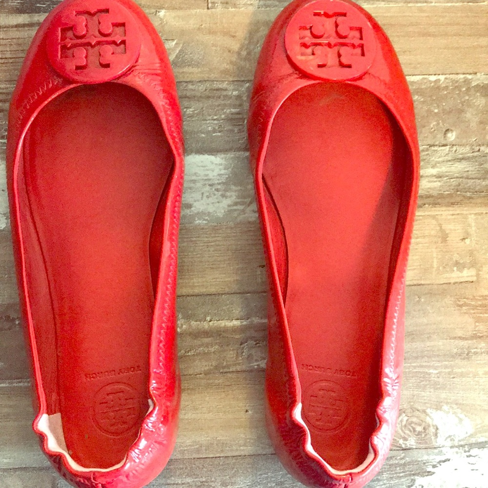 Red Tory Burch Flats